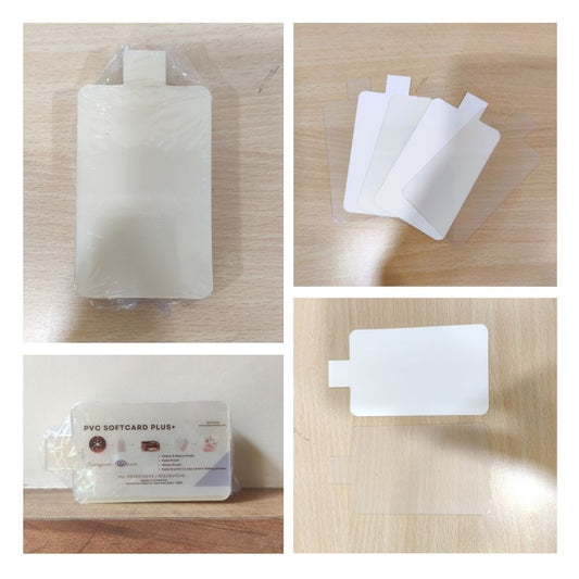 PVC softcards - 40 Cards with Hard Coating (Softcards + Coating Included)