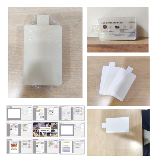 PVC card Printing Software (1  Month License) + 40 Cards | PVC softcards For Epson & Canon Printers